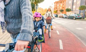 Porte-bébé vélo arrière