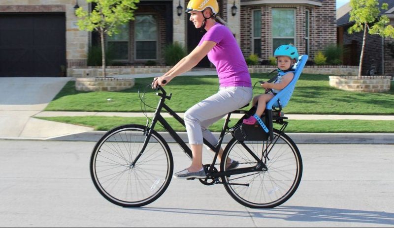 Porte-bébé vélo arrière